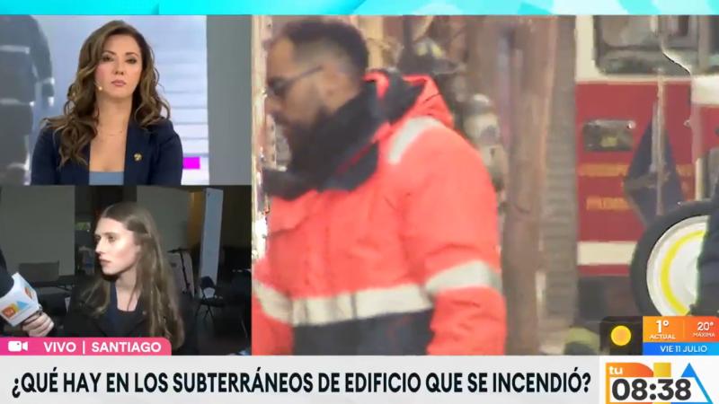 Testimonio de vecino afectado por incendio en Santiago
