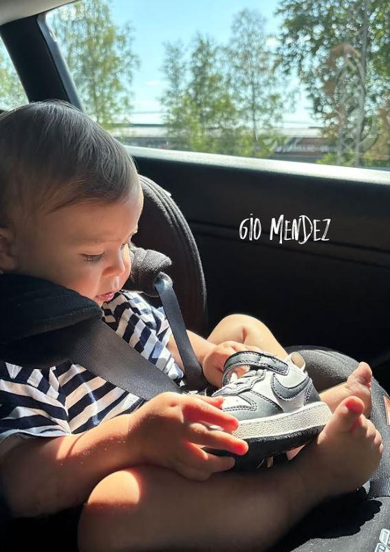 El hijo de Steffi Méndez, Gio - Instagram