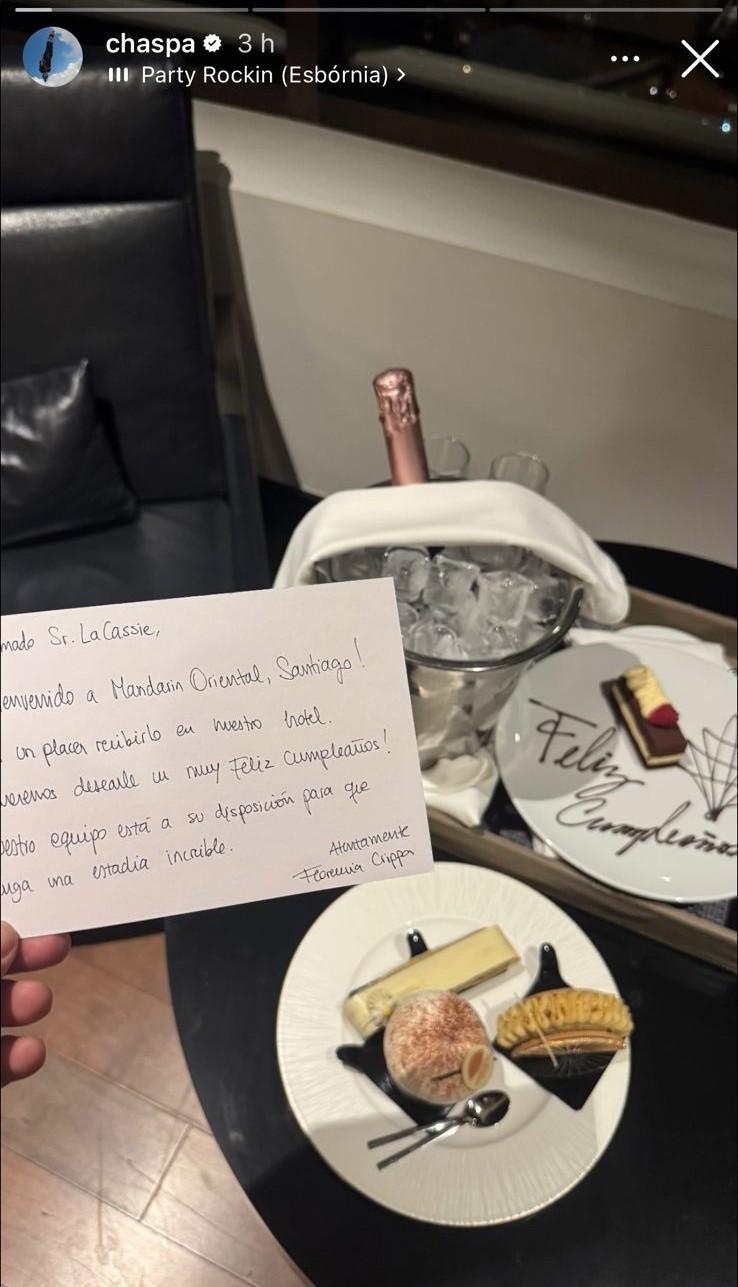 Juan Chispa Lacassie celebró su cumpleaños - Instagram