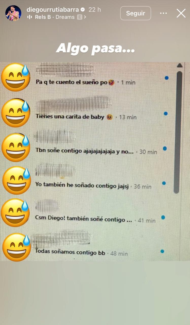 Historia de Diego Urrutia | Instagram