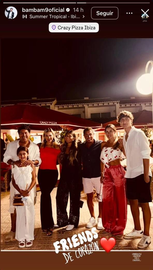 Iván Zamorano junto a su familia, hijo se robó la atención - Instagram