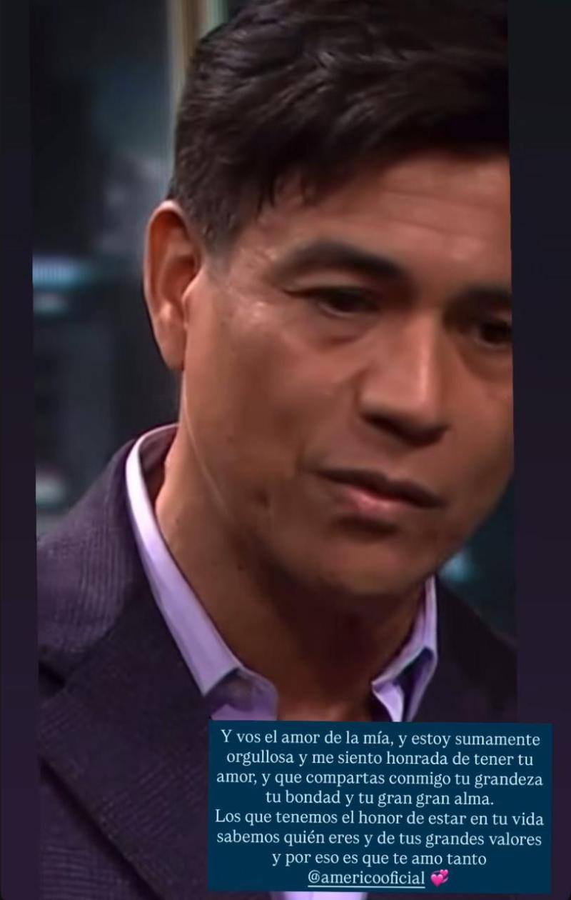 La respuesta de Yamila Reyna a la romántica declaración de Américo