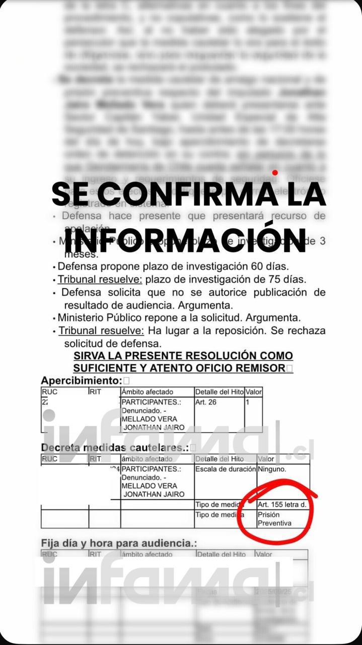 In Fama confirmó que artista urbano Jairo Vera está en prisión preventiva