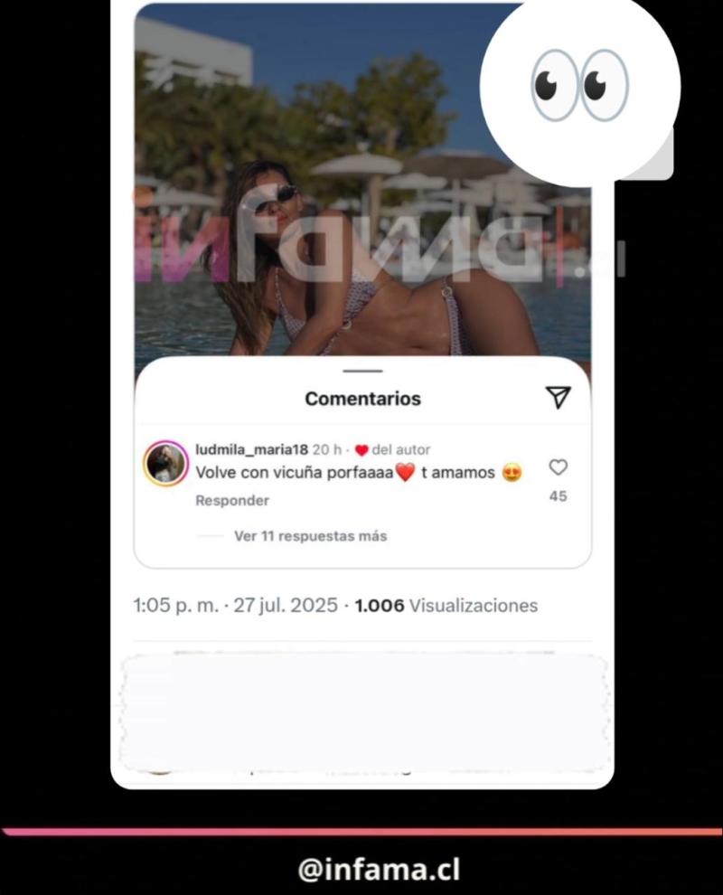 El guiño de Pampita a un "remember" con Benjamín Vicuña - In Fama