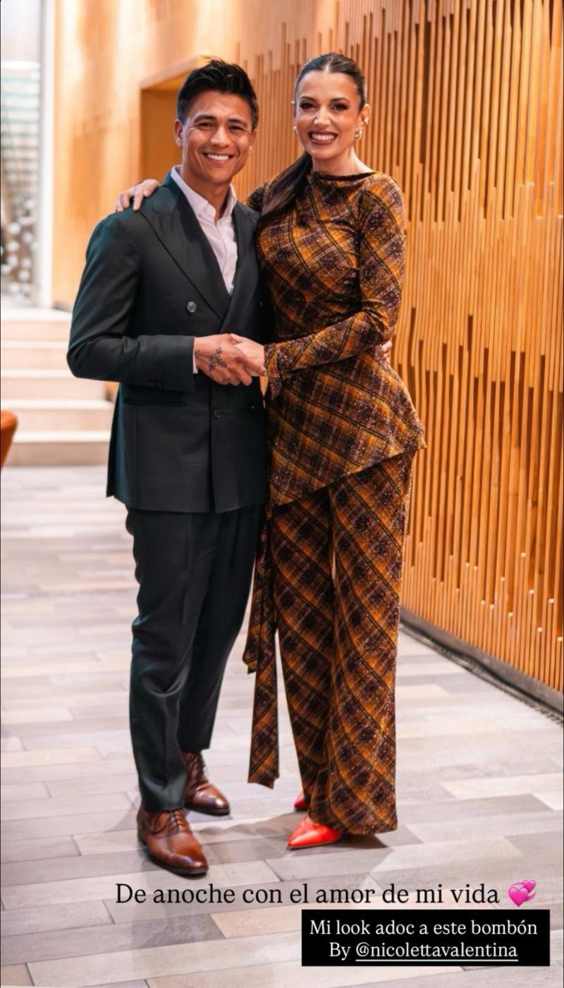 Yamila Reyna junto a Américo - Instagram