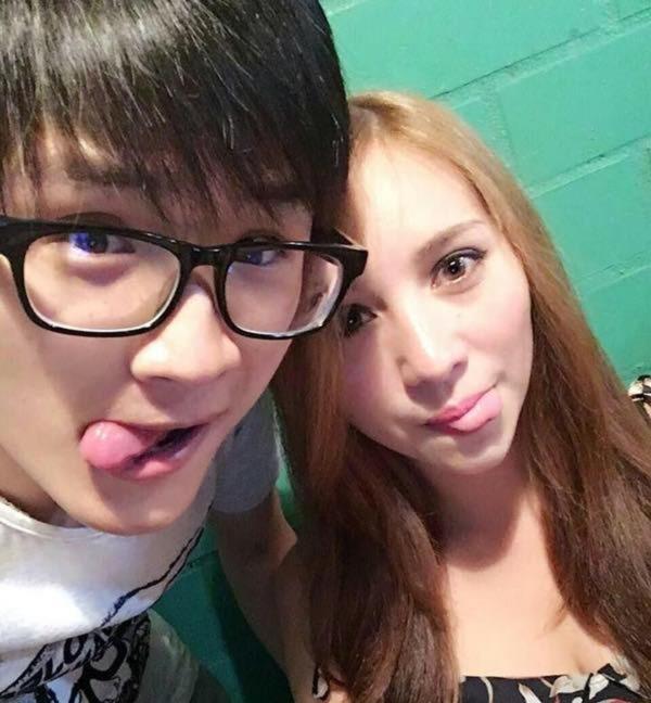 Yuhui y su ex pareja