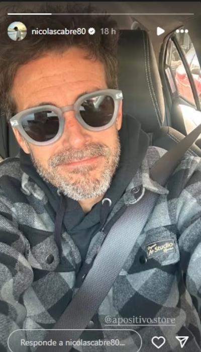 Ex de "China" Suárez, Nicolás Cabré.