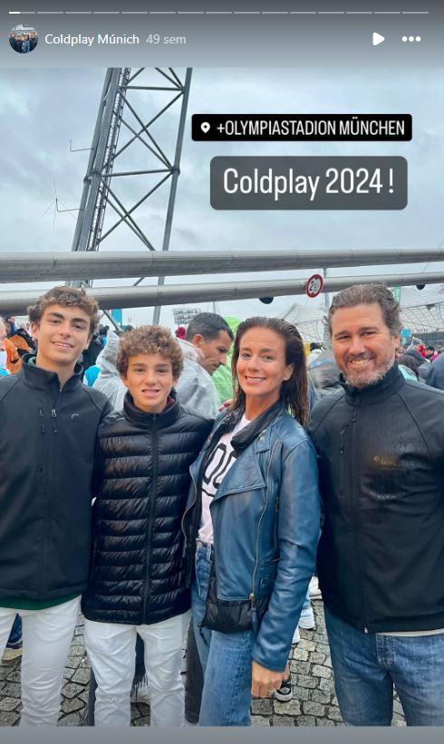 Carolina Zúñiga y su familia - Instagram