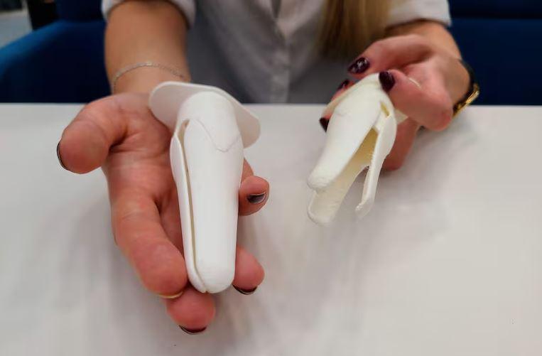 Nuevo diseño de espéculo vaginal. Créditos: Universidad Técnica de Delft