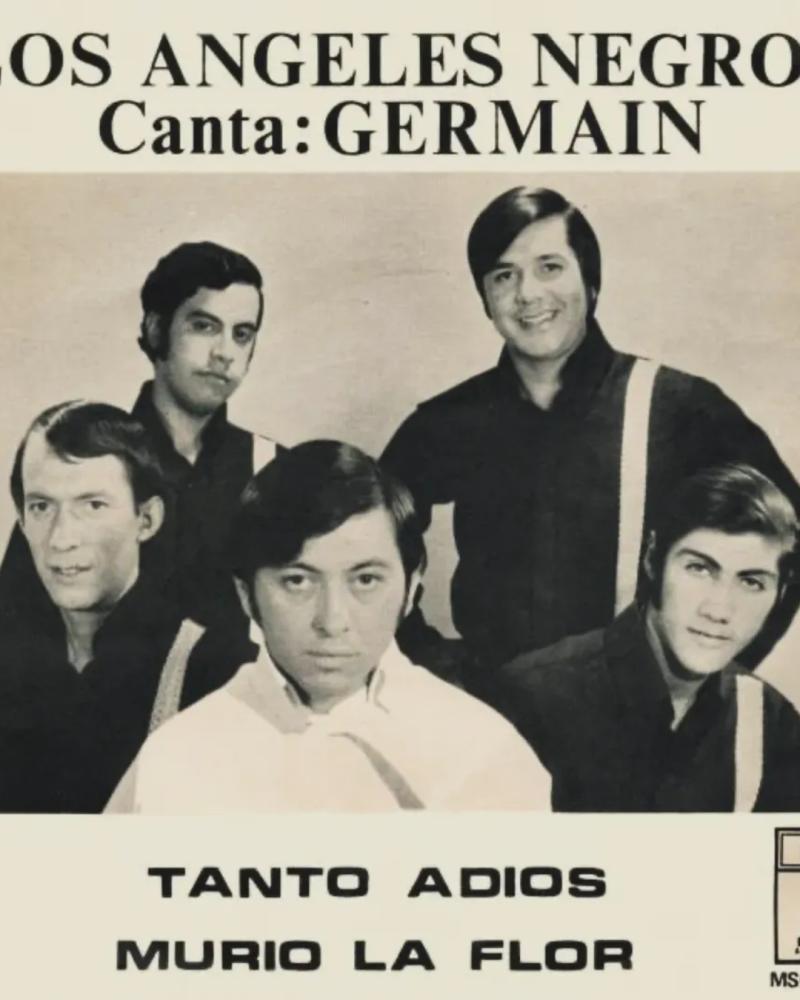 Germaín de la Fuente y Los Ángeles Negros / Créditos: Instagram @germaindelafuenteoficial