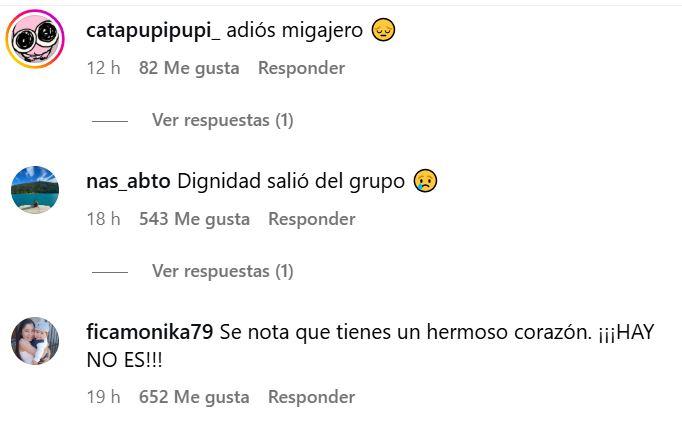 Comentarios Instagram
