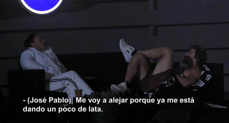 José Pablo se desahoga con Marlen