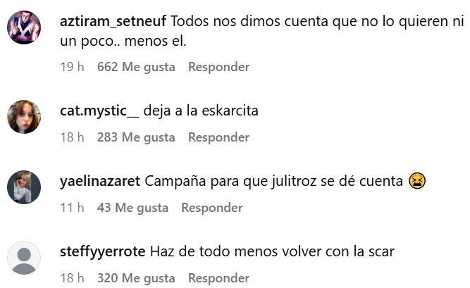 Comentarios Instagram