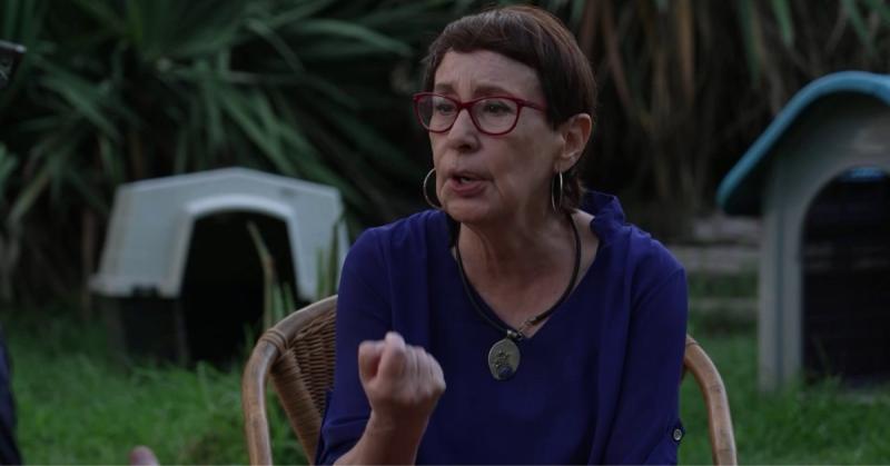 La actriz Mónica Carrasco