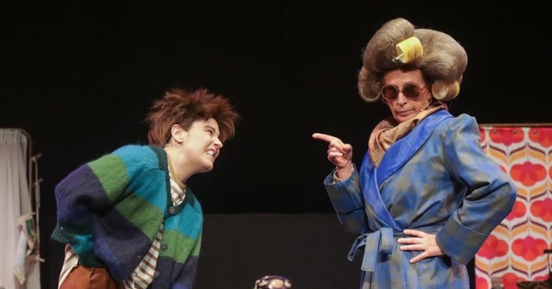 La obra de Papelucho con María Izquierdo / Créditos: Instagram