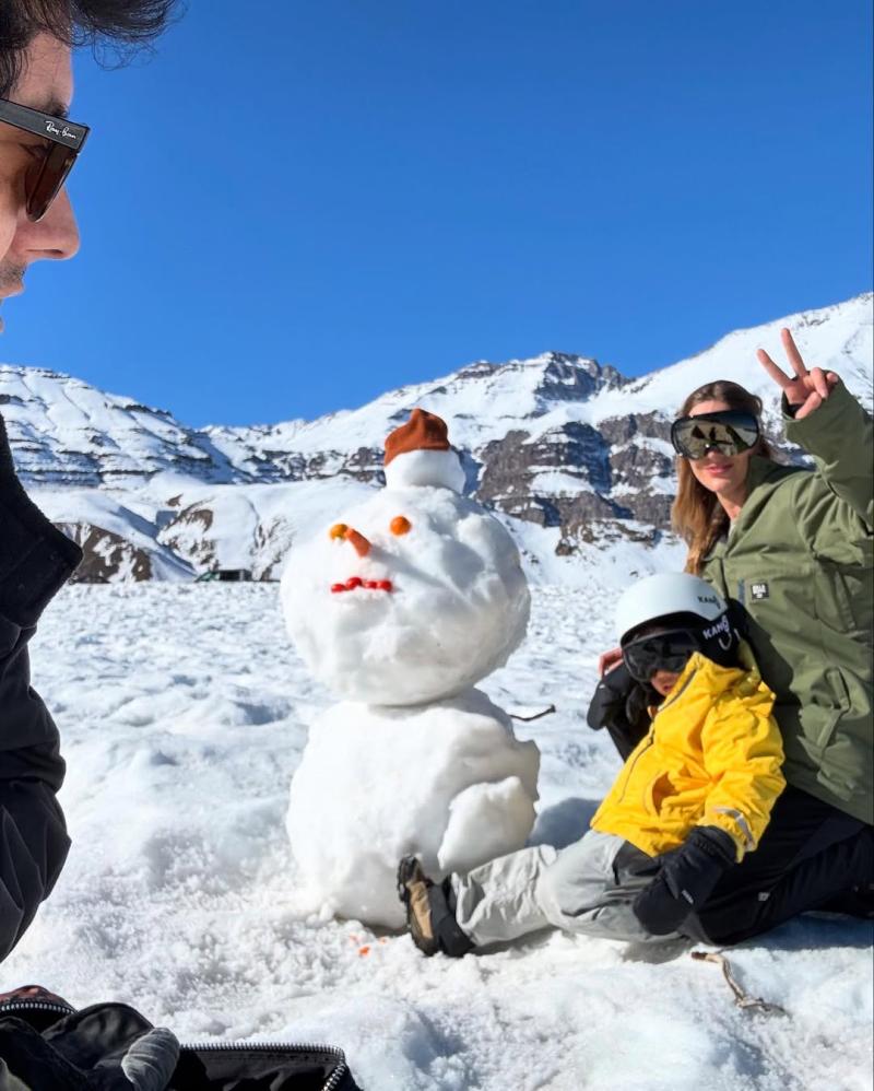 Mayte Rodríguez junto a su esposo y su hijo - Instagram @mmayte_rodriguez