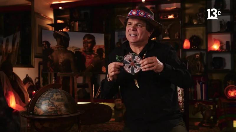 Jorge Said muestra ritual que realizan las mujeres Mursi. Créditos: 13C