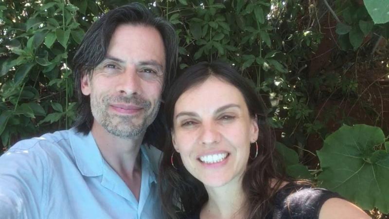 Néstor Cantillana y Macarena Teke