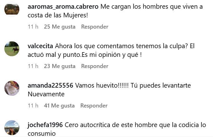 Comentarios Instagram