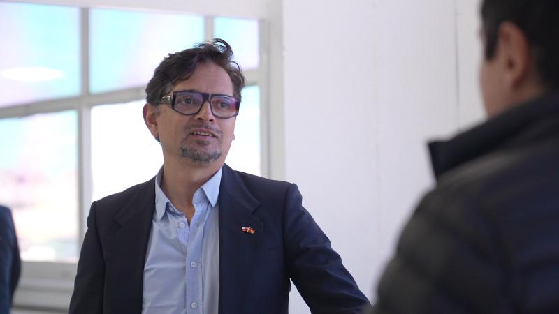 Pedro Fernández en Partir de Cero. Créditos: 13C