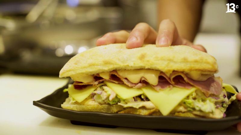 Sándwich La Fiambrería. Créditos: La aventura de emprender.