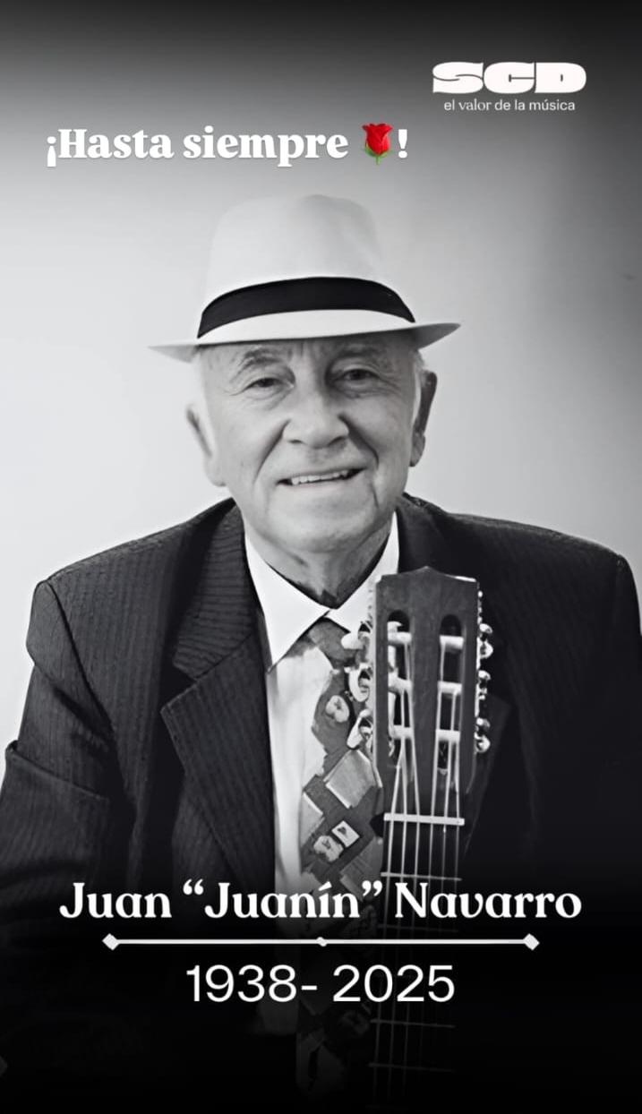 SCD informó sobre la muerte de Juanín Navarro. Créditos: Instagram.