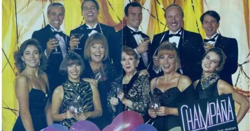 Champaña, la teleserie en la que debutó Tamara Acosta