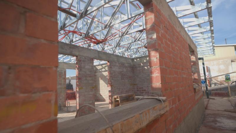 Viviendas en construcción en Quilpué. Créditos: Factor de Cambio.