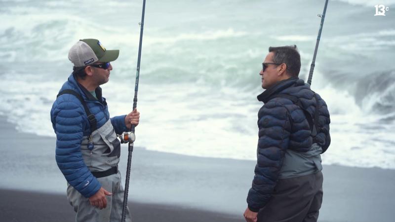 Pesca deportiva en la región del Maule. Créditos: 13C