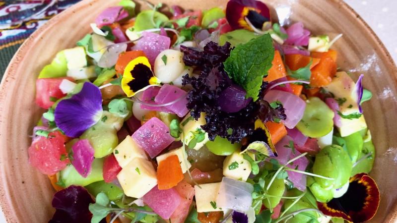 Gastronomía de Tambo del Inka en Perú. Créditos: 13C