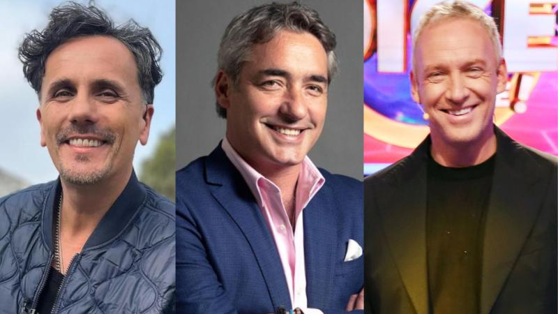 Martín Cárcamo, Sergio Lagos y José Luis Repenning en los Premios Cordillera 2025