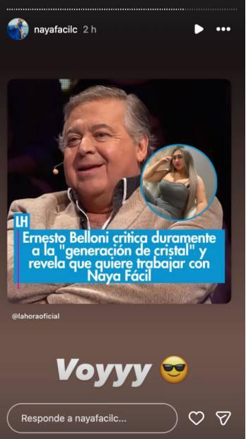 Historia de Naya Fácil | Instagram