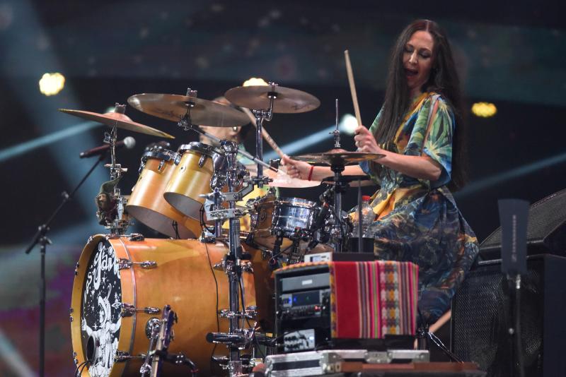 Juanita Parra de Los Jaivas. Créditos: Agencia UNO.