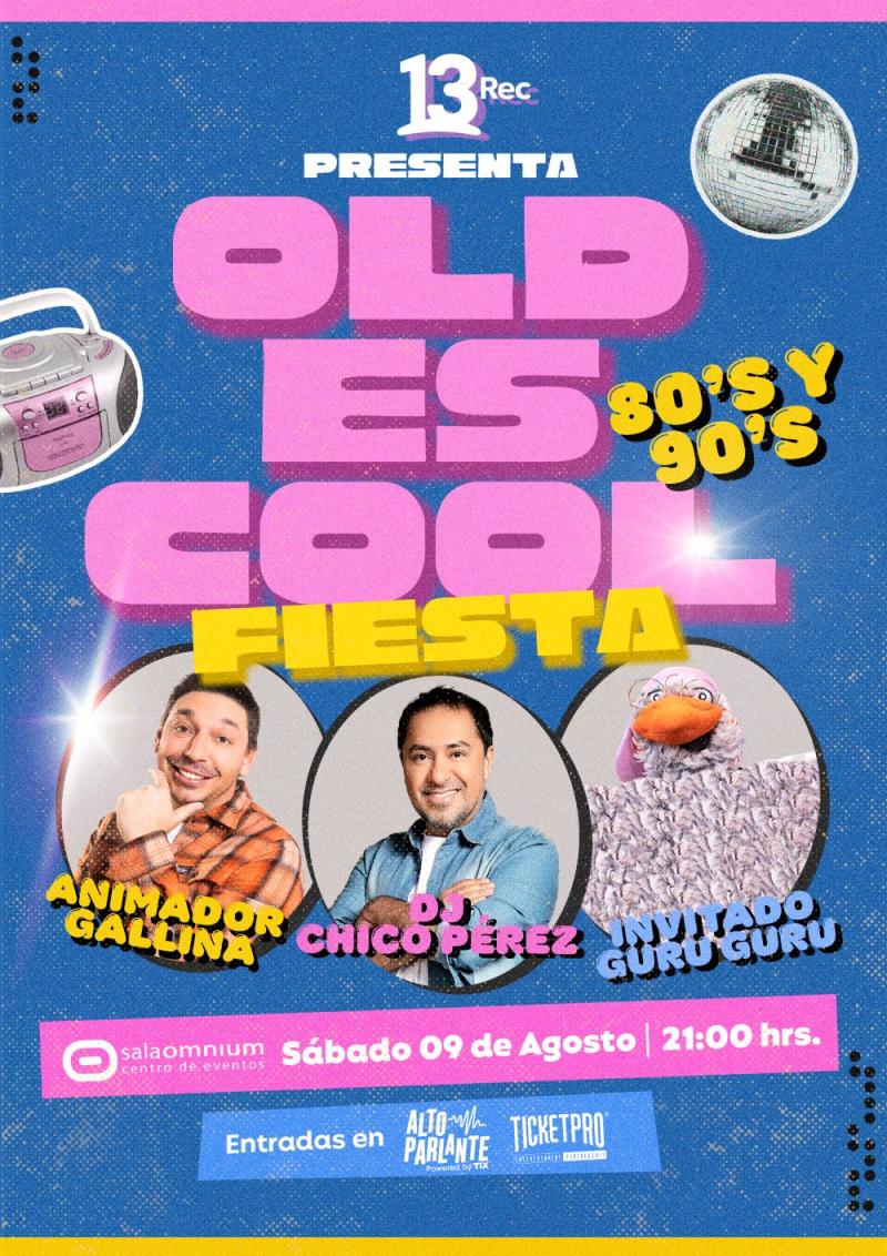 Fiesta "Old es cool". Créditos: 13Rec.