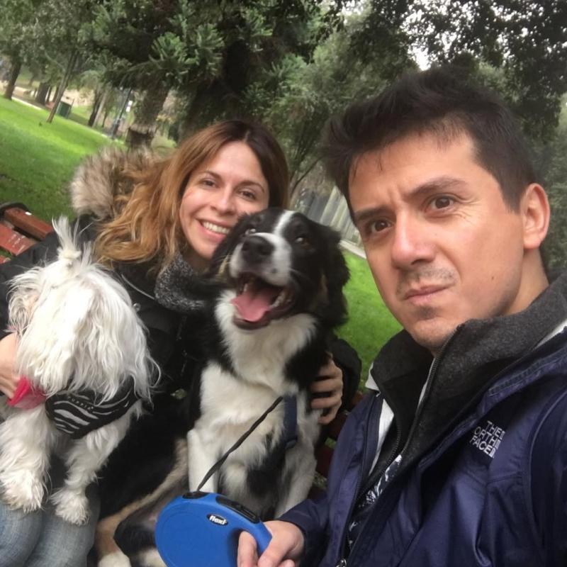 Karina Álvarez junto a Guillermo Cruces - Instagram