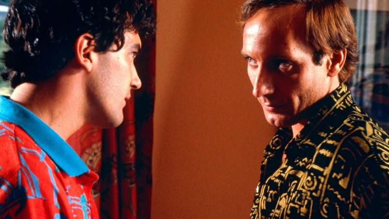 Antonio Banderas y Eusebio Poncela