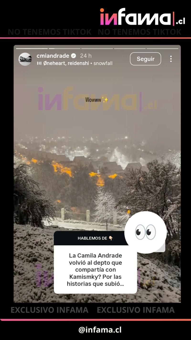 Registro de Camila Andrade - Infama