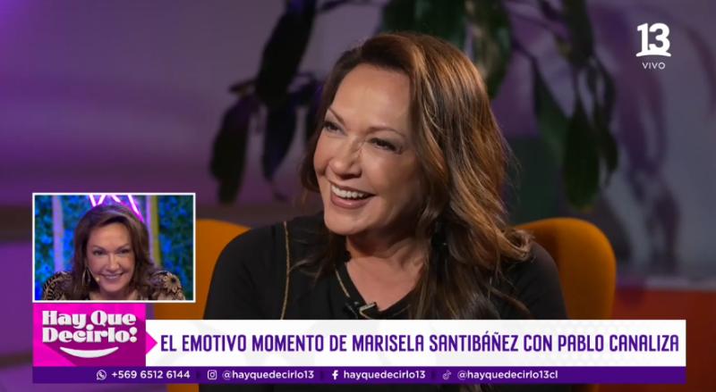 La emoción de Marisela Santibáñez ante canalización con su hija - Hay que decirlo