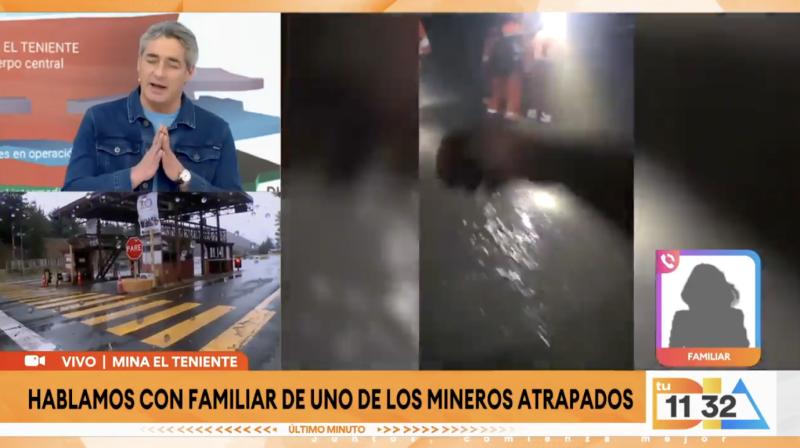 Familiar de desaparecido en El Teniente habló con "Tu Día".