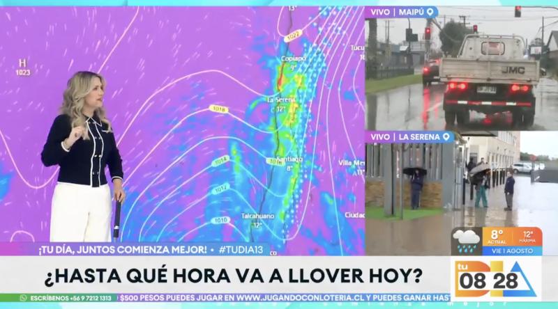 Michelle Adam cuenta cómo estará el tiempo en Santiago este fin de semana.