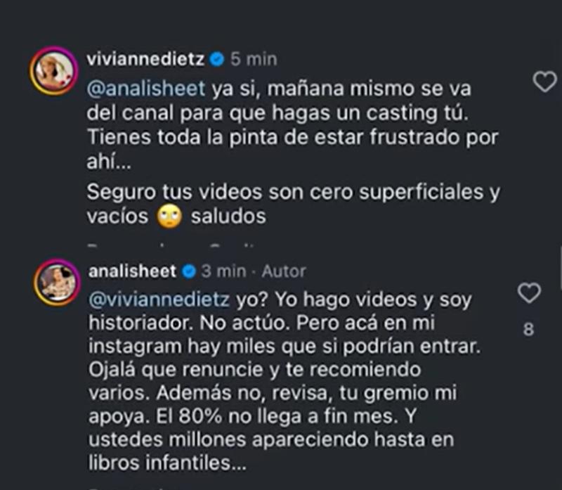 Vivianne Dietz contra analisheet | YouTube