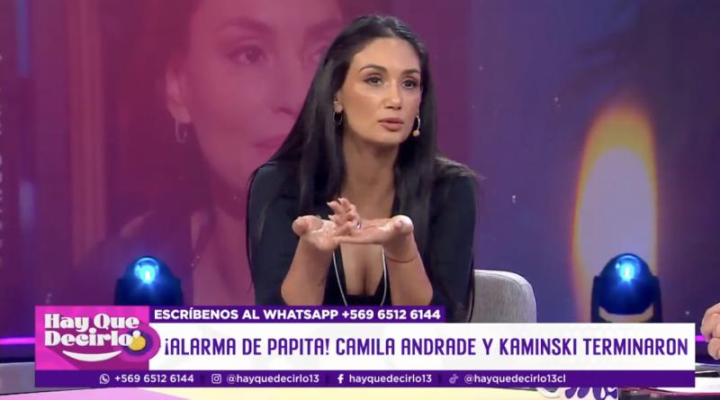 Confirman quiebre en la relación de Francisco Kaminski y Camila Andrade.