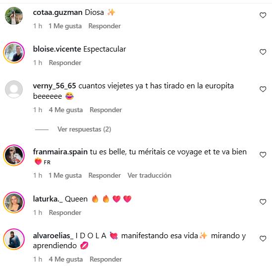 Los comentarios que recibió Fran Maira tras compartir fotos en Europa - Instagram