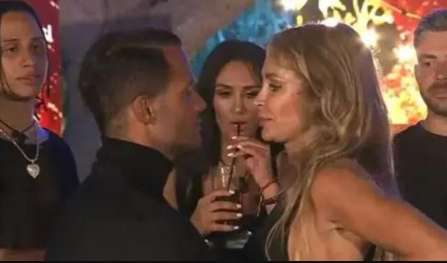 Eva Gómez junto a Fabio Agostini en Tierra Brava - Captura