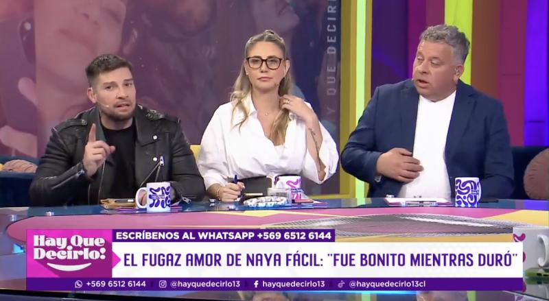 Luis Mateucci envía mensaje a Daniela Aránguiz.