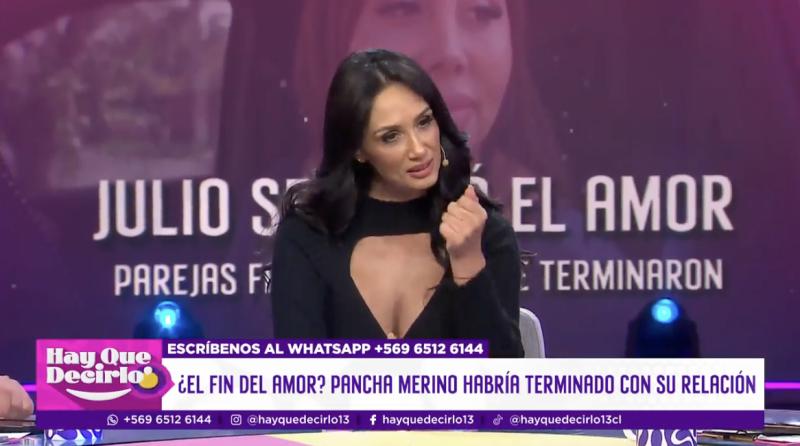 Pamela Díaz se refiere a Pancha Merino.