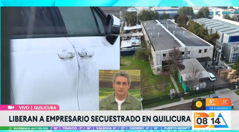 Empresario fue secuestrado en Quilicura el jueves - Tu Día