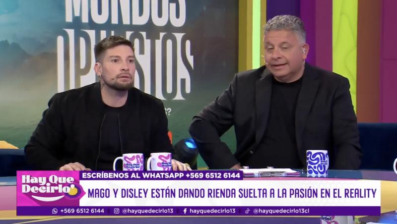 Paulina Nin reta en vivo a Luis Mateucci.