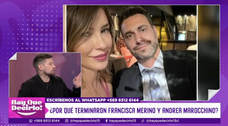 Destapan nuevo detalle del quiebre de Pancha Merino y Andrea Marocchino.