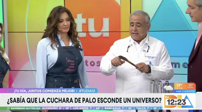 Doctor Ugarte explica los peligros que hay al usar mucho tiempo la cuchara de palo.